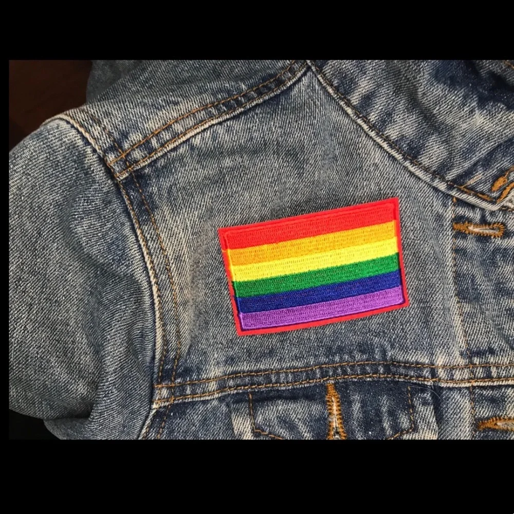 3/$25 ✨ Rainbow Pride Flag Patch - Picture 1 of 2
